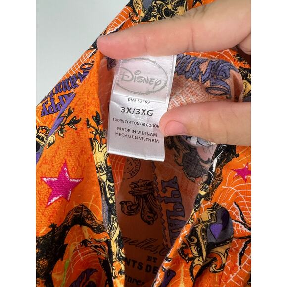 Disney Mickey Mouse Halloween Scrub Top - Picture 3 of 9